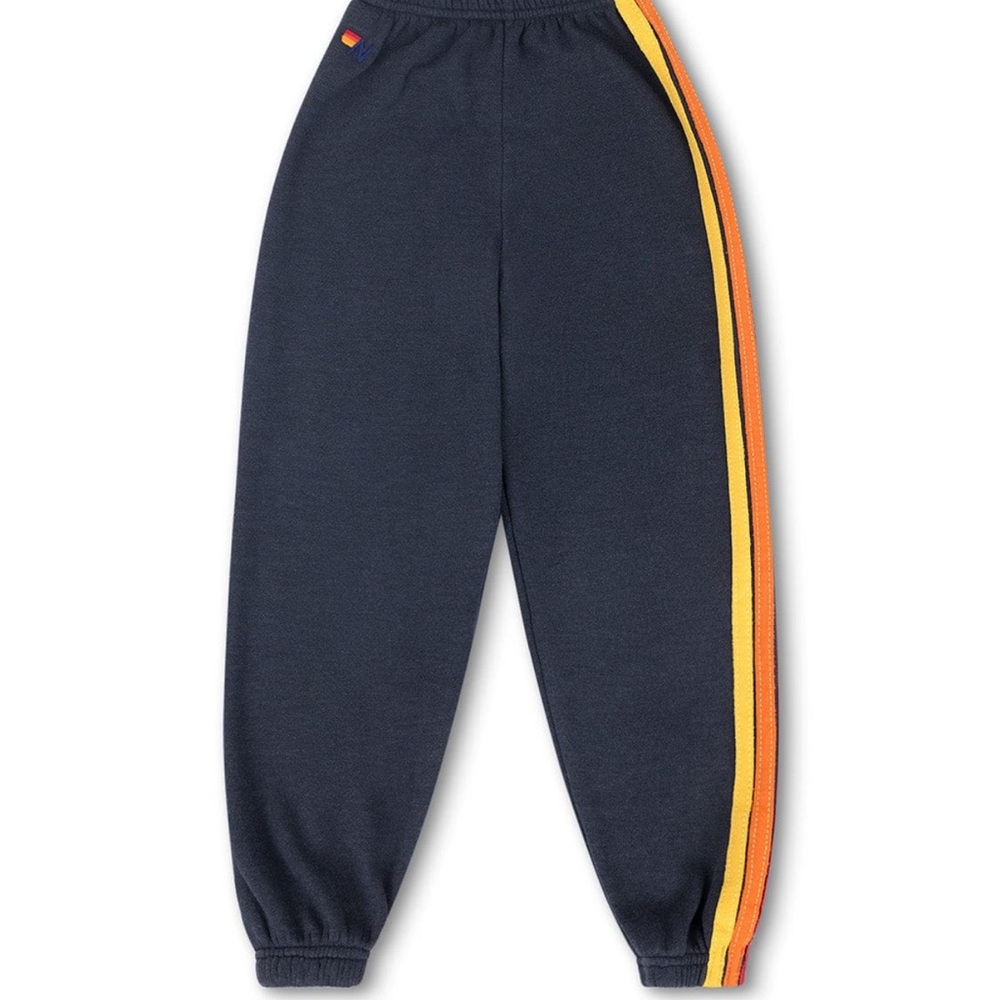 Aviator Nation Kids 5 Strip Sweatpants in Charcoal - Size 14.